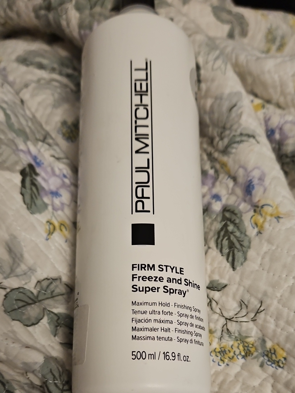 Paul Mitchell White Firm Style Freeze and Shine Super Spray